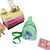 Stitch & Angel Crossbody Bag Cute Anime Sling Chest Bag with Coin Purse