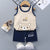 Kids Summer Cotton Outfit Sleeveless Top & Shorts Set for Boys & Girls