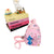 Stitch & Angel Crossbody Bag Cute Anime Sling Chest Bag with Coin Purse