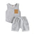 Toddler Boy Summer Set Cotton Tank Top & Shorts Outfit (0–4Y)