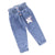 Baby Girl Winter Jeans Plush Lined Denim with Butterfly Print (1–6Y)