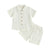 Toddler Boy Summer Outfit – Cotton Linen Short Sleeve Shirt & Shorts Set