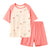 Kids Summer Pajama Set 2PCS Cartoon Modal T-Shirt & Shorts for Boys & Girls