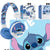 Stitch Wireless Bluetooth Earbuds HIFI Sound, Mic, Kids Anime Edition