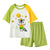 Kids Summer Pajama Set 2PCS Cartoon Modal T-Shirt & Shorts for Boys & Girls