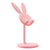 Cute Rabbit Phone Stand Adjustable Desktop Holder for Mobile Devices