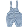 Toddler Denim Overalls Solid Color Cotton Jumpsuit for Boys & Girls (0–3Y)