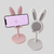 Cute Rabbit Phone Stand Adjustable Desktop Holder for Mobile Devices